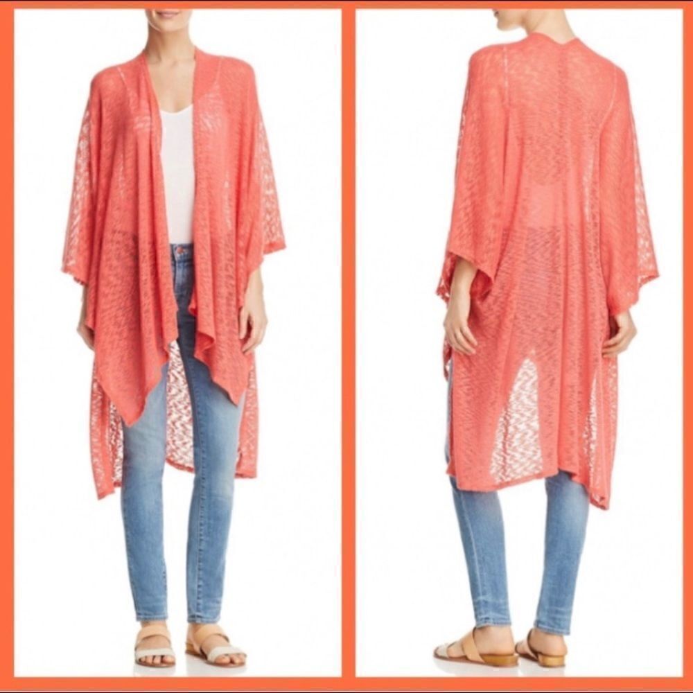 Status By Chenault Orangecascade Drape Cardiganm - image 1